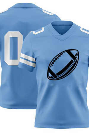 American Football Ball High Contrast American Football Jersey