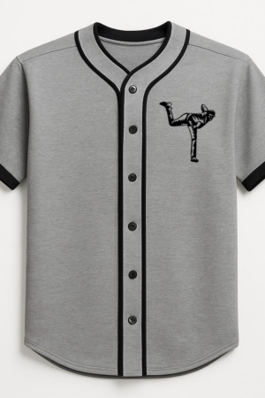 Baseball Pitcher Frontal High Contrast Baseball Jersey