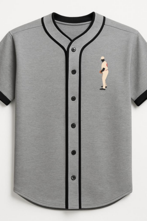 Baseball Player Standing Baseball Jersey