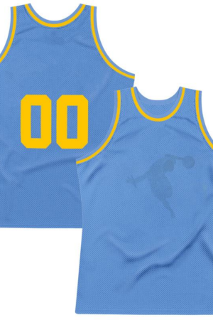 Basketball Player Shorts Striped Silhouette Basketball Jersey