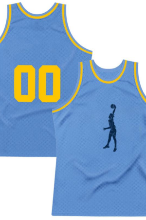 Basketball Player Slam Dunk Cut Out Basketball Jersey