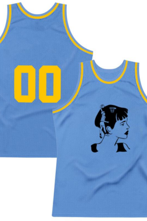 Basketball Player Woman Filled Stroke Basketball Jersey