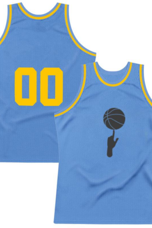 Basketball Spin Cut Out Basketball Jersey