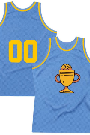 Basketball Trophy Cup Cartoon Basketball Jersey