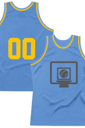 Basketball With Post Icon Basketball Jersey