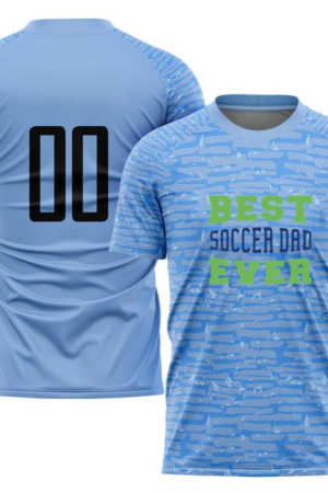 Best Soccer Dad Ever Design Soccer Jersey