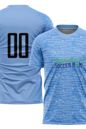 Cheerleader Soccer Mom Design Soccer Jersey