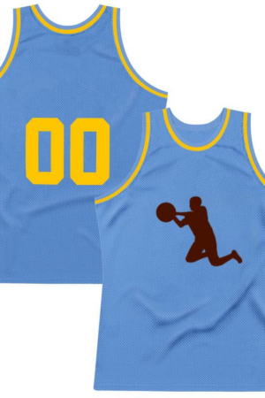 Child Playing Basketball Jumping Silhouette Basketball Jersey