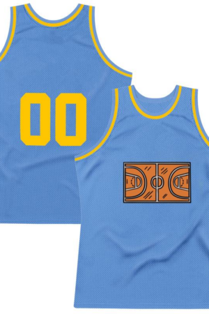 Court Top Basketball Hand Drawn Basketball Jersey