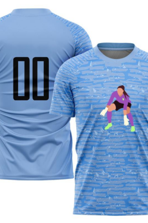 Female Goalie Soccer Flat Soccer Jersey