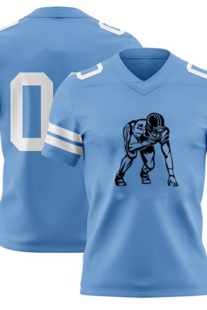 Football Player Pose High Contrast American Football Jersey