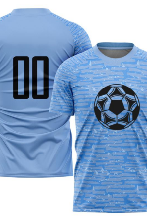 Football Soccer Silhouette Soccer Jersey