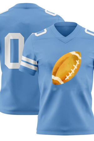 Illustration Of A Football American Football Jersey