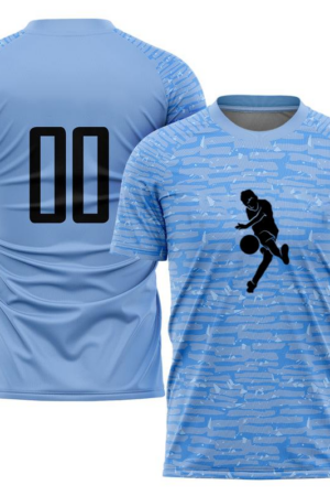 Kid Soccer Ball Silhouette Soccer Jersey