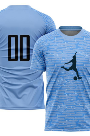Male Silhouette Soccer Player Soccer Jersey