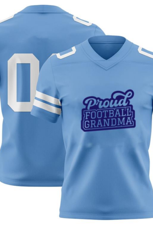 Proud Football Grandma Design American Football Jersey