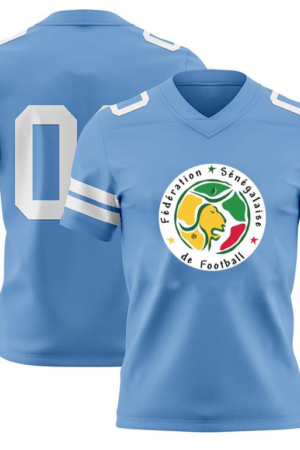 Senegal Football Team Logo American Football Jersey