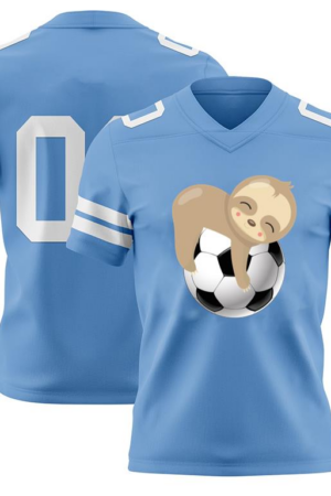 Sloth Soccer Football American Football Jersey